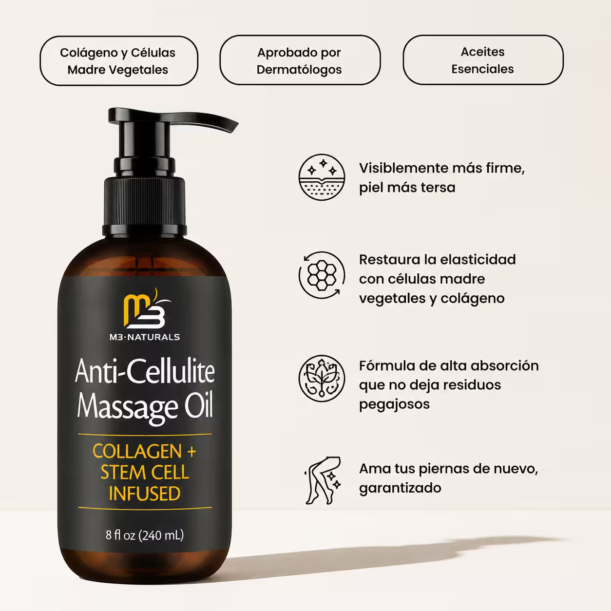 M3 Naturals: Vuelve a sentirte cómoda en tu piel