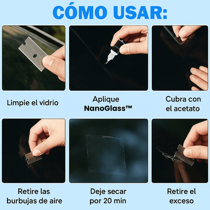 NanoGlass™: Adiós a las grietas, reflejos molestos y gastos innecesarios.