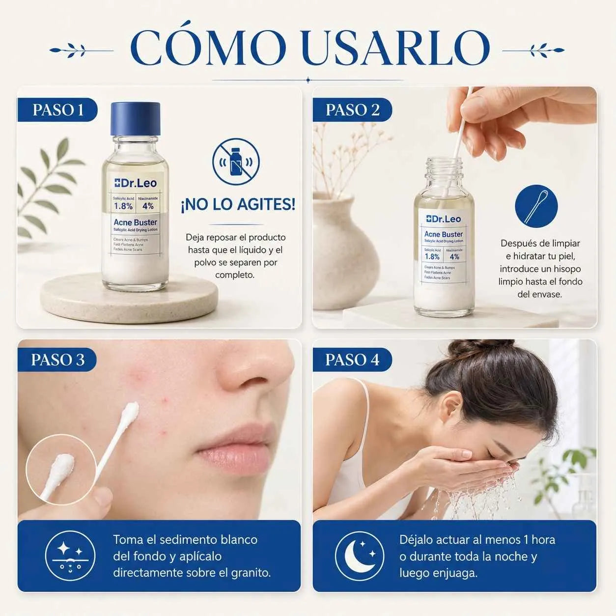 Acne Zero Dr.Leo: Menos granos, más confianza cada dia
