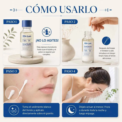 Acne Zero Dr.Leo: Menos granos, más confianza cada dia